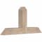 Ekena Millwork Portland Smooth Timber Gable Bracket, Douglas Fir, 48"W x 24"H x 5 1/2"D x 5 1/2"F, 12/12 Pitch GBW048X24X0606POR00SDF - alternate 4